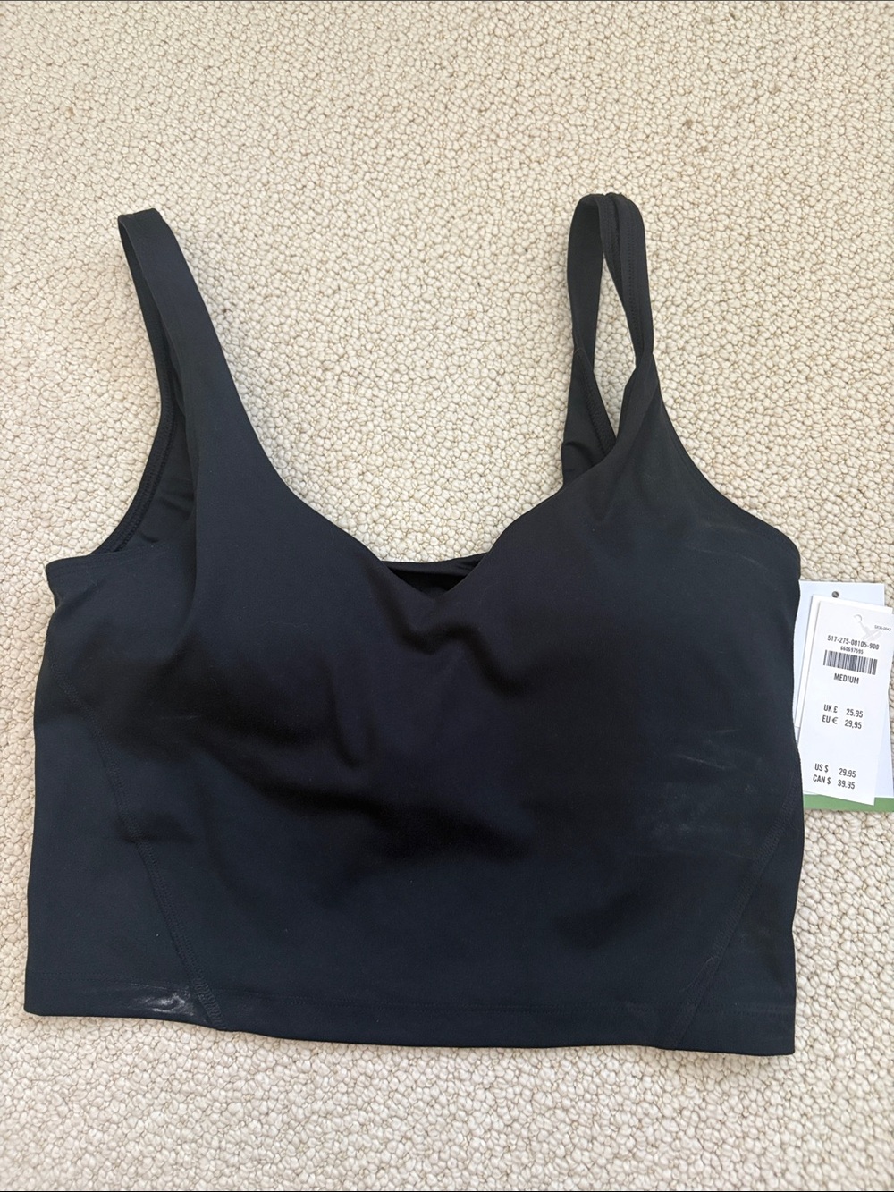 Gilly Hicks - black Wireless Bralette Crop Top - Women's Intimates - med